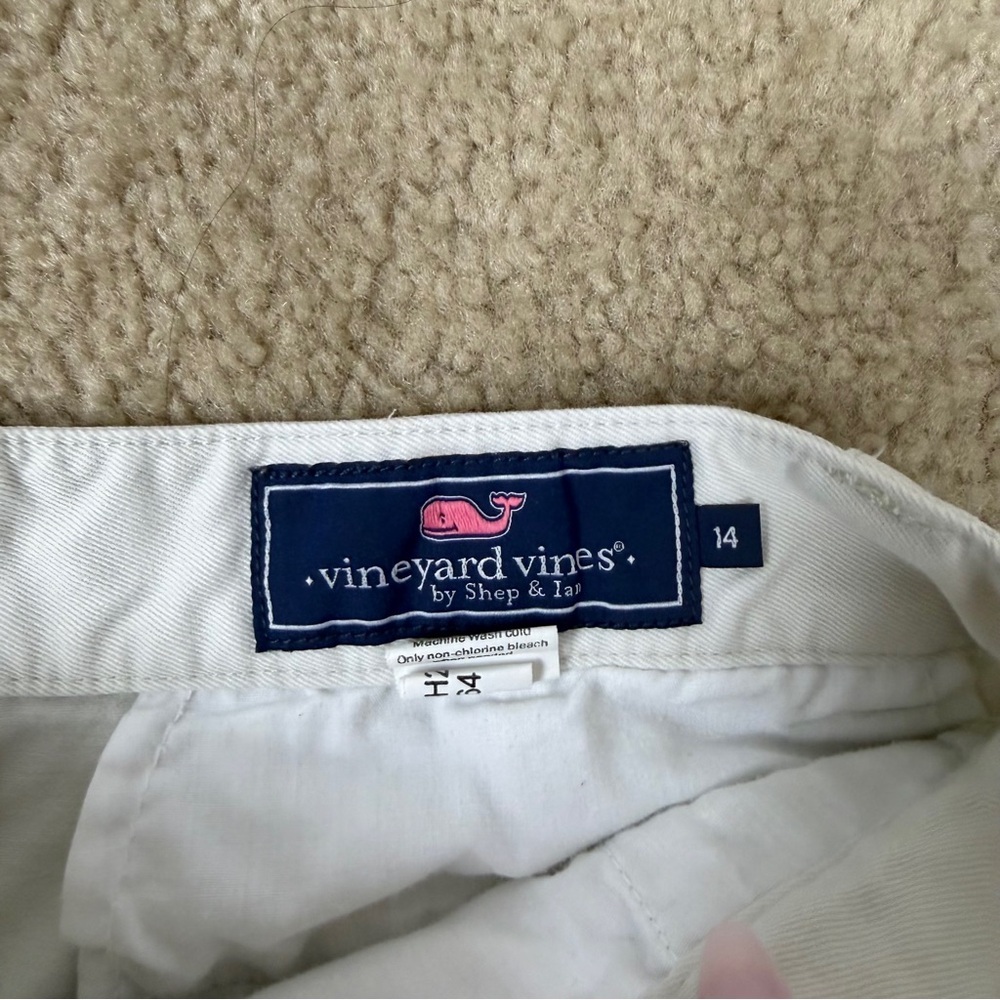 Vineyard Vines Embroidered Shorts Swordfish Pattern Boys Size 14 - Picture 5 of 10